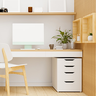 Móveis com gavetas ajudam a guardar objetos menores